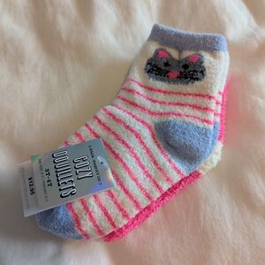 3/$15! The Children's Place Fluffy Cat Socks